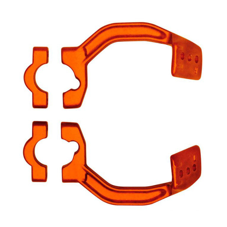 Rtech Handguards Mount Kit (Alu) With Clamps - Dual Evo/Vertigo/Flx (Orange)