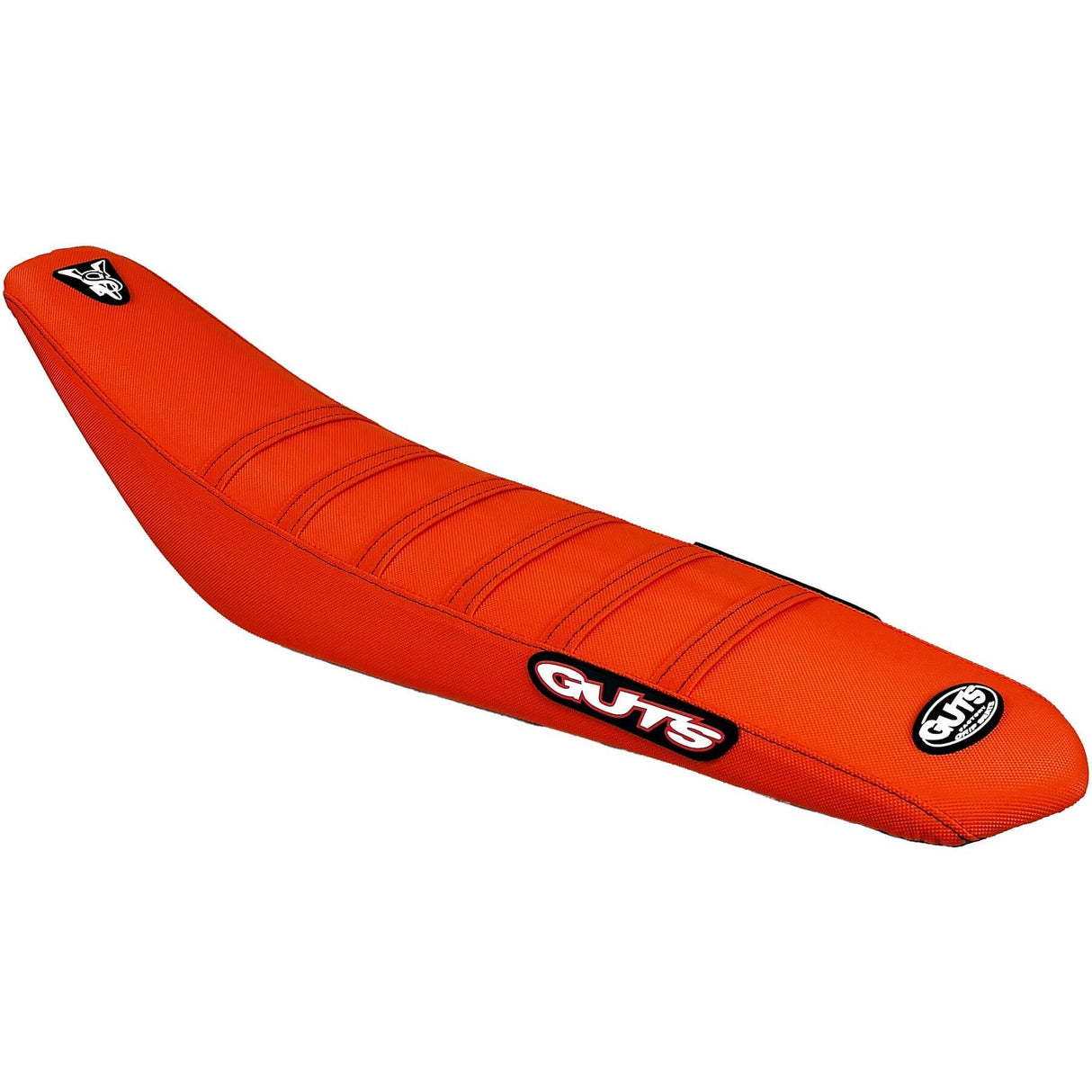 GUTS Racing VS Ribbed Seat cover Orange side with Orange Ribs and Top KTM SX85 18-23