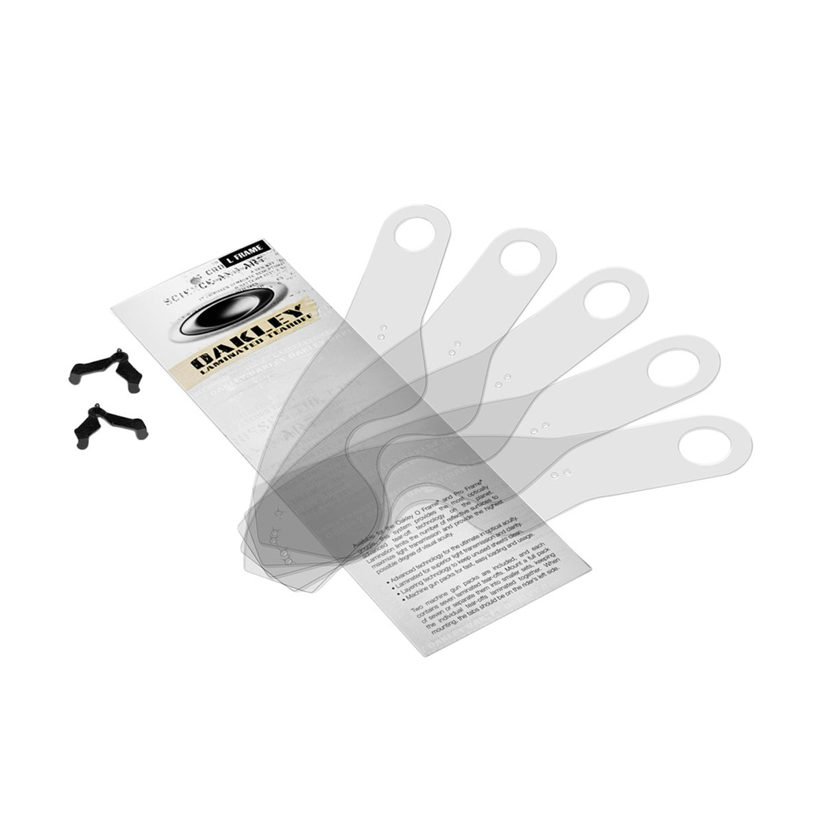 OAKLEY STANDARD TEAR OFFS L FRAME MX 25PK