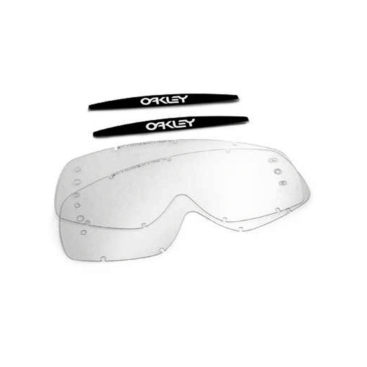 OAKLEY REPLACEMENT LENS XS O FRAME MX (CLEAR) ROLL-OFF 2PK