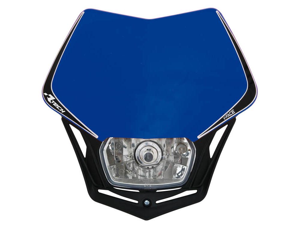 Rtech V-Face Headlight (YZF Blue-Black)