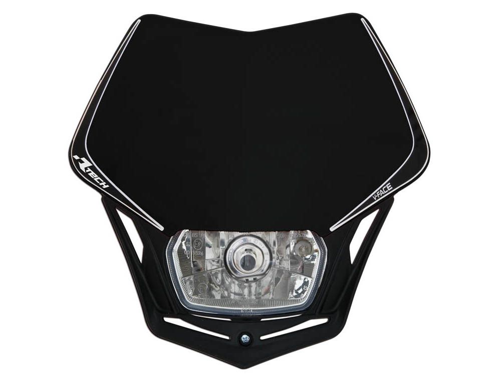 Rtech V-Face Headlight (Black)