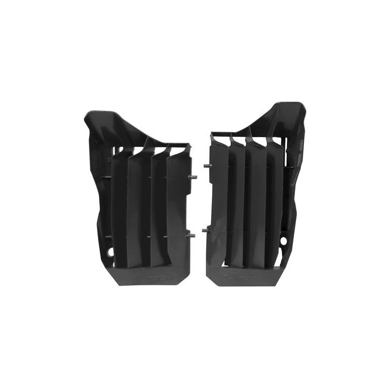 Rtech Oversize Radiator Louvers (Black) Honda CRF250 18-19