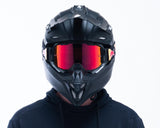 Red Bull SPECT Strive Black - Red Mirror Double Lens