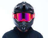 Red Bull SPECT Strive Red - Purple/Red Mirror Double Lens
