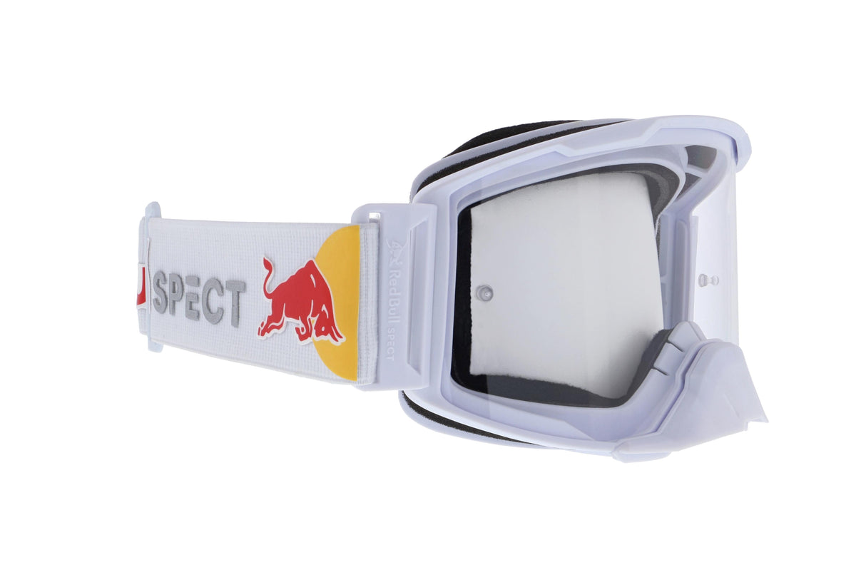 Red Bull SPECT Strive White - Clear Double Lens