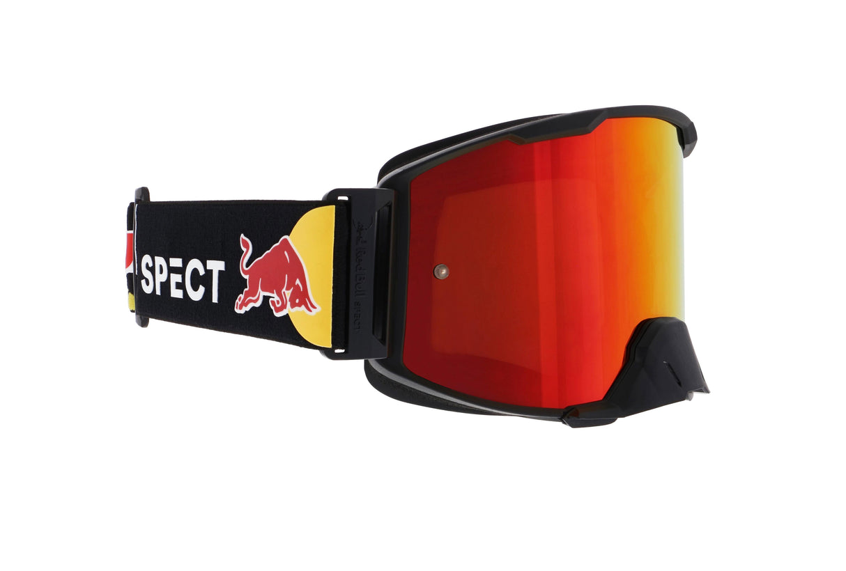 Red Bull SPECT Strive Black - Red Mirror Double Lens