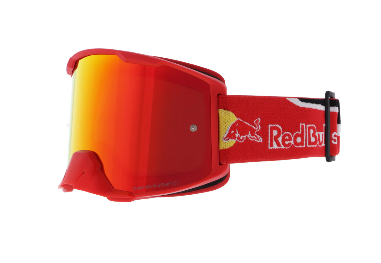 Red Bull SPECT Strive Red - Red Mirror Single Lens
