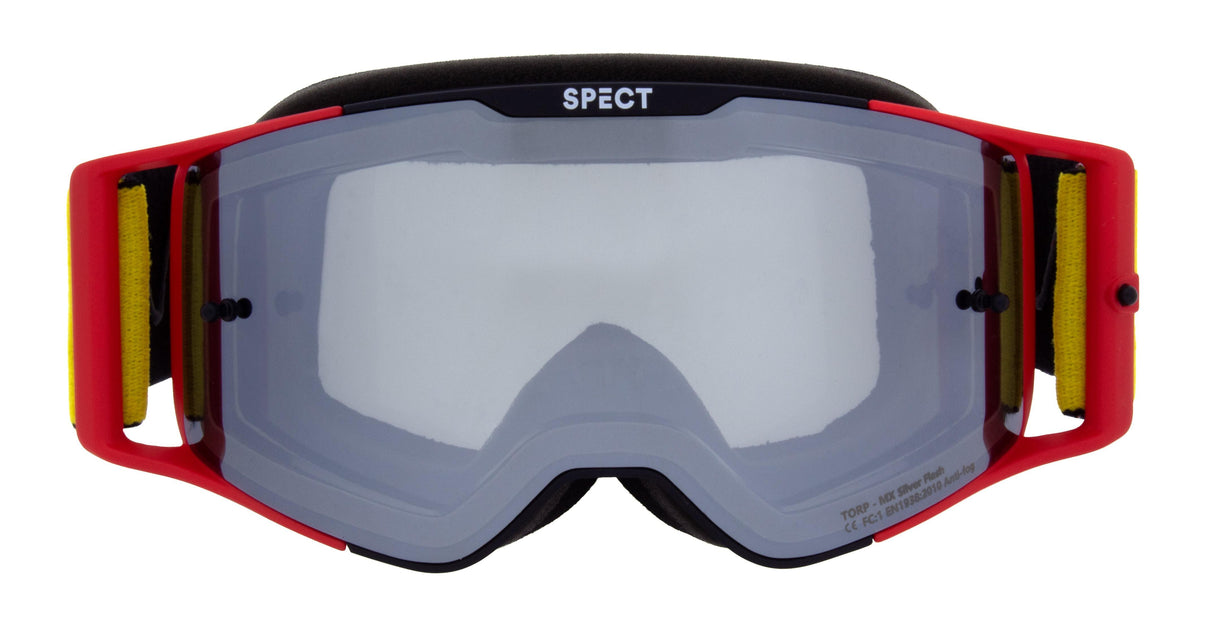 Red Bull SPECT Torp Black/Red - Smoke/Silver Mirror