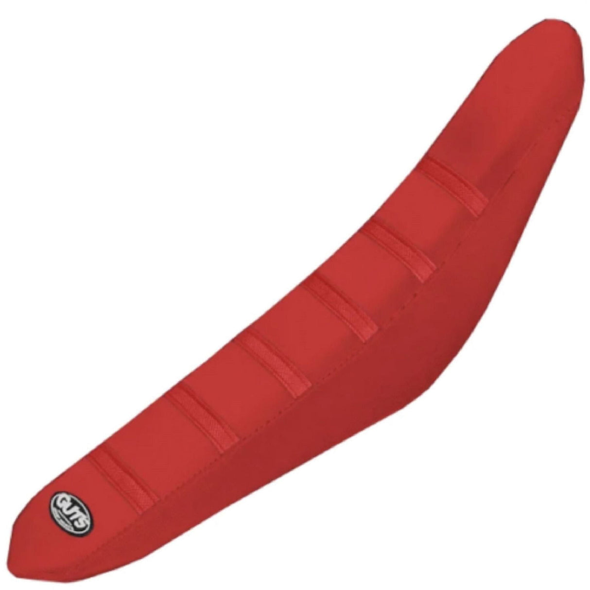 GUTS Racing Ribbed Velcro Cover solid red KTM 125-450 19-22. May fit other models