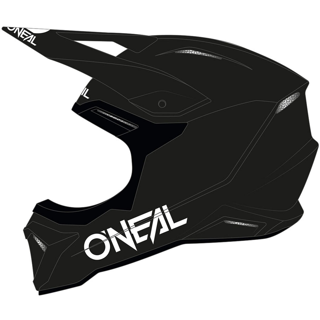 O'Neal 1SRS Helmet SOLID V.24 (Black)