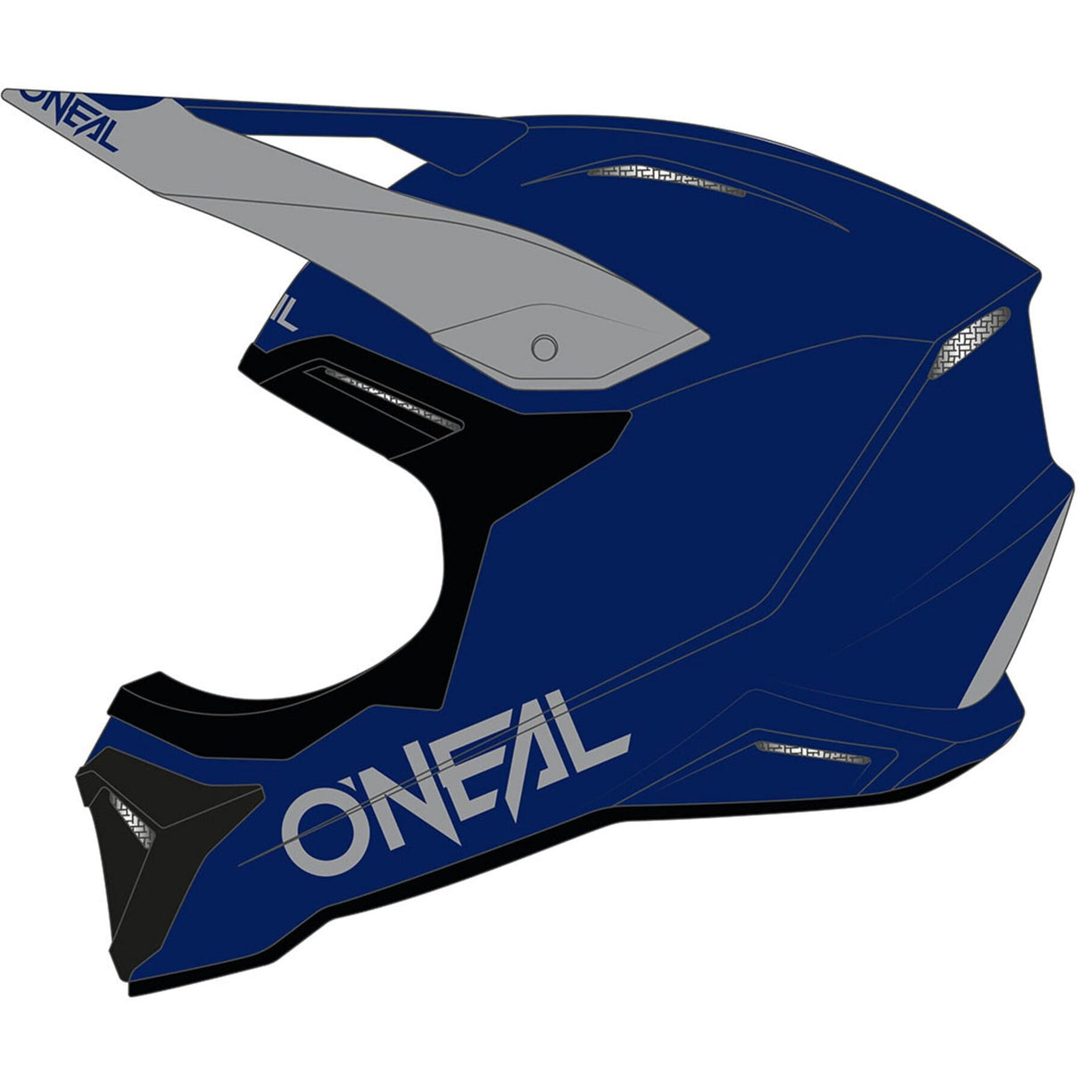 O'Neal 1SRS Helmet SOLID V.24 (Blue)