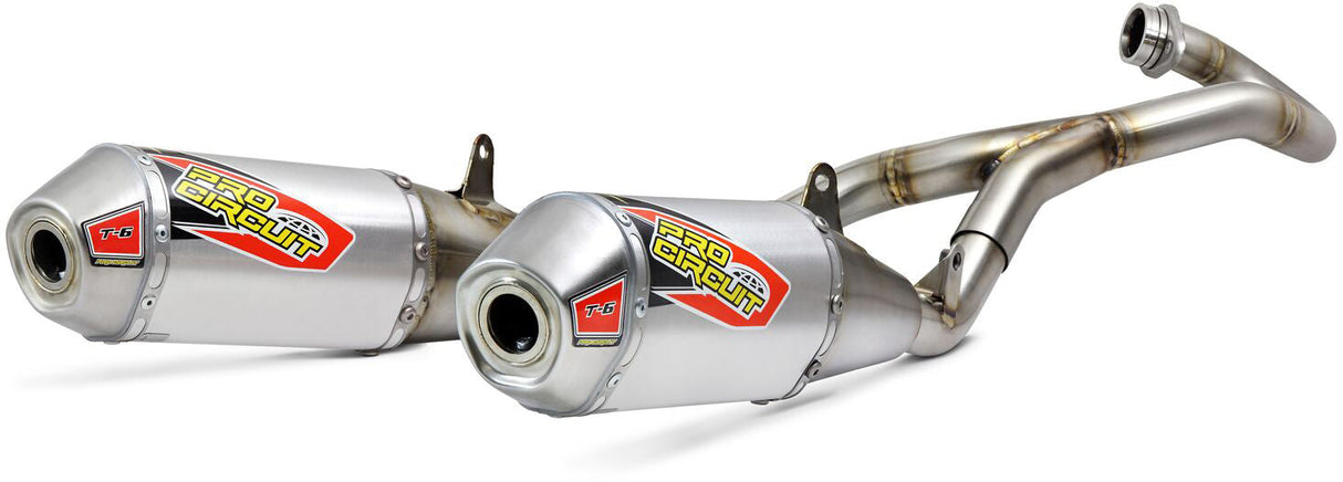 Pro Circuit T-6 Stainless System Honda CRF450R 19-20 (Twin exhaust)