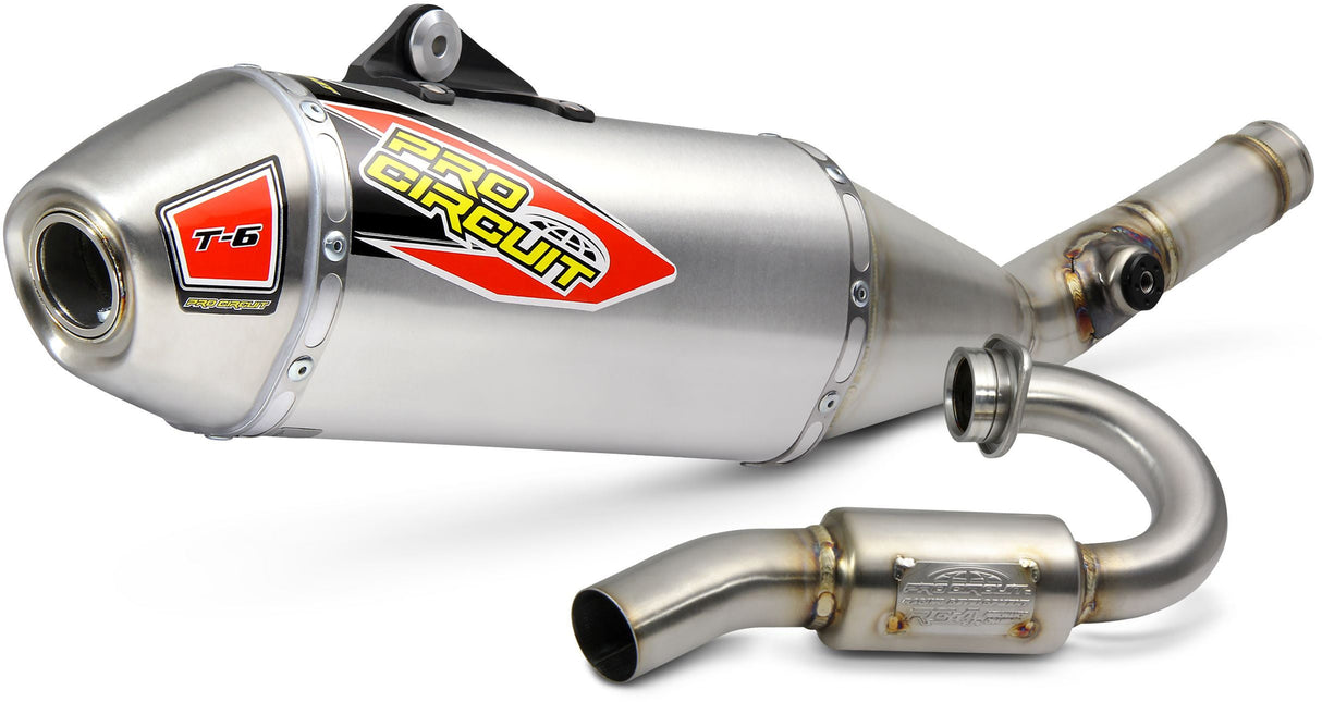 Pro Circuit T-6 Stainless System Kawasaki KX250 21-23