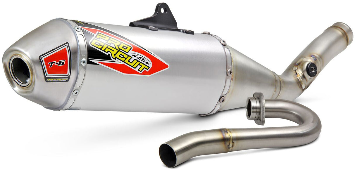 Pro Circuit T-6 Stainless System Suzuki RMZ450 18-23