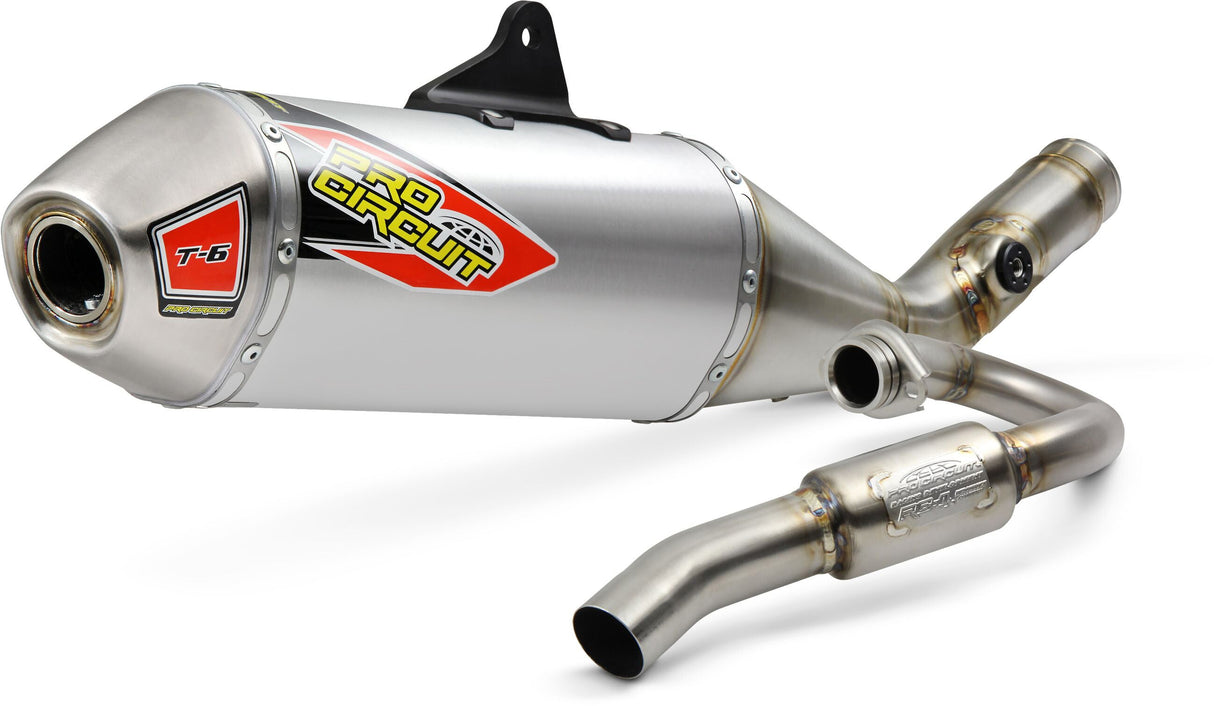 Pro Circuit T-6 Stainless System Suzuki RMZ250 19-23