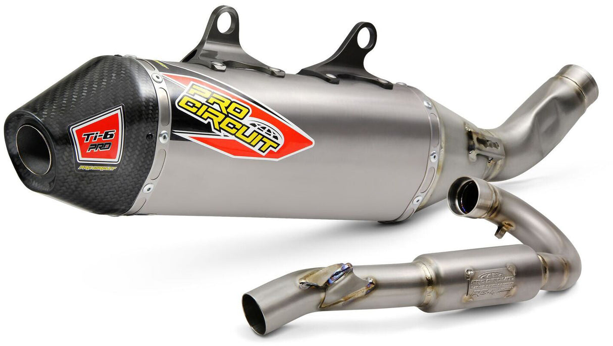 Pro Circuit TI-6 Pro System with carbon end cap SXF350 19-22, FC350 19-22, GG MCF350 21-23