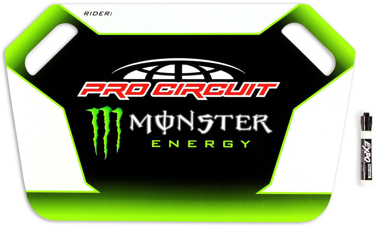 Pro Circuit Monster Pit Board with Marker