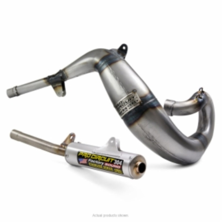 Pro Circuit Works Finish pipe and 304 Silencer RJ Replica kit Honda CR250 86