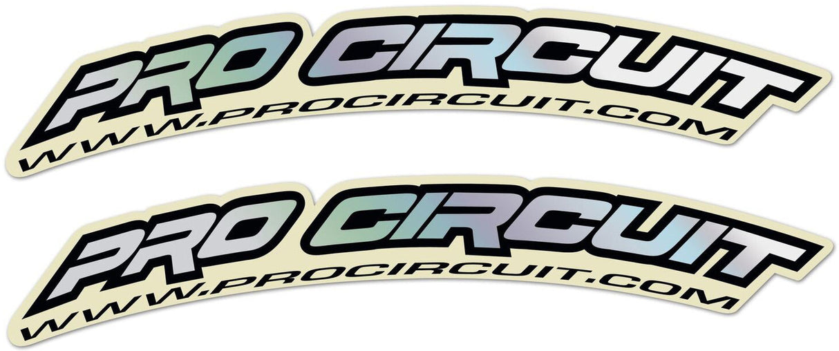 Pro Circuit PROCIRCUIT.COM Fender decals