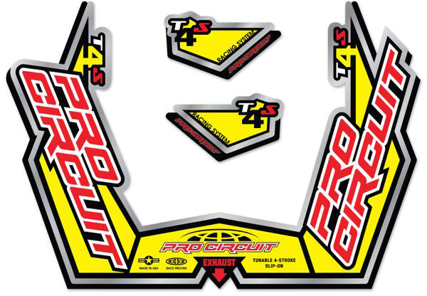 Pro Circuit T-4S sticker kit