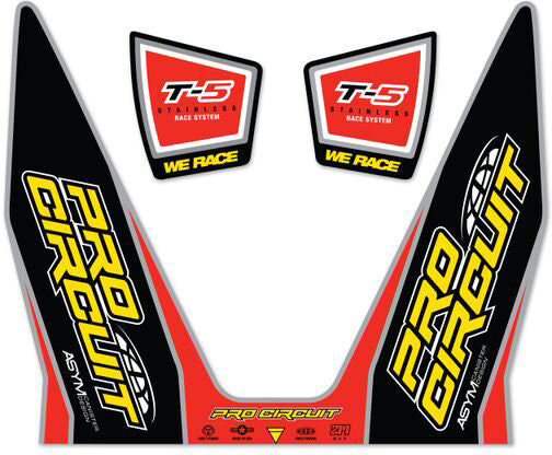 Pro Circuit Replacement T-5 decals