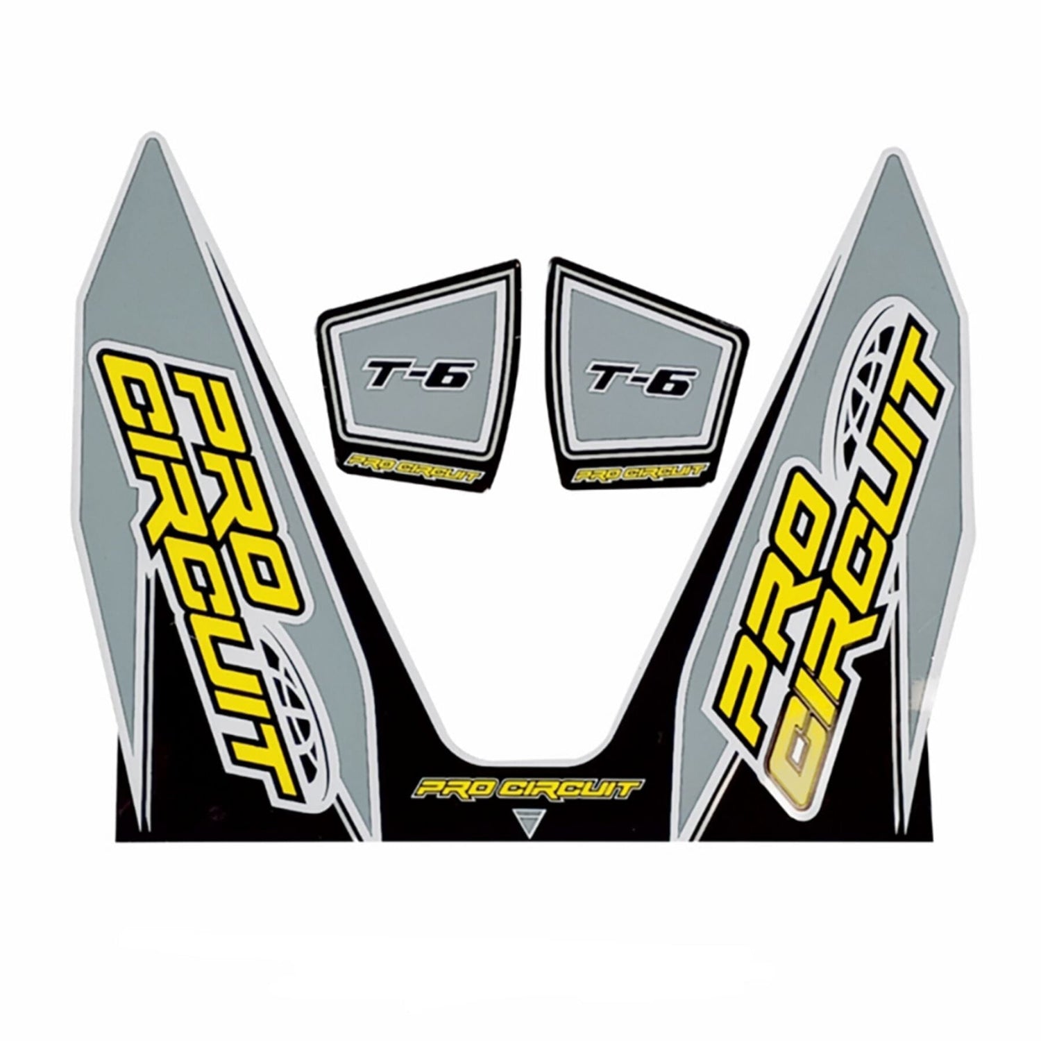 Pro Circuit Replacement T-6 wrap and end cap decal – Dirt Store