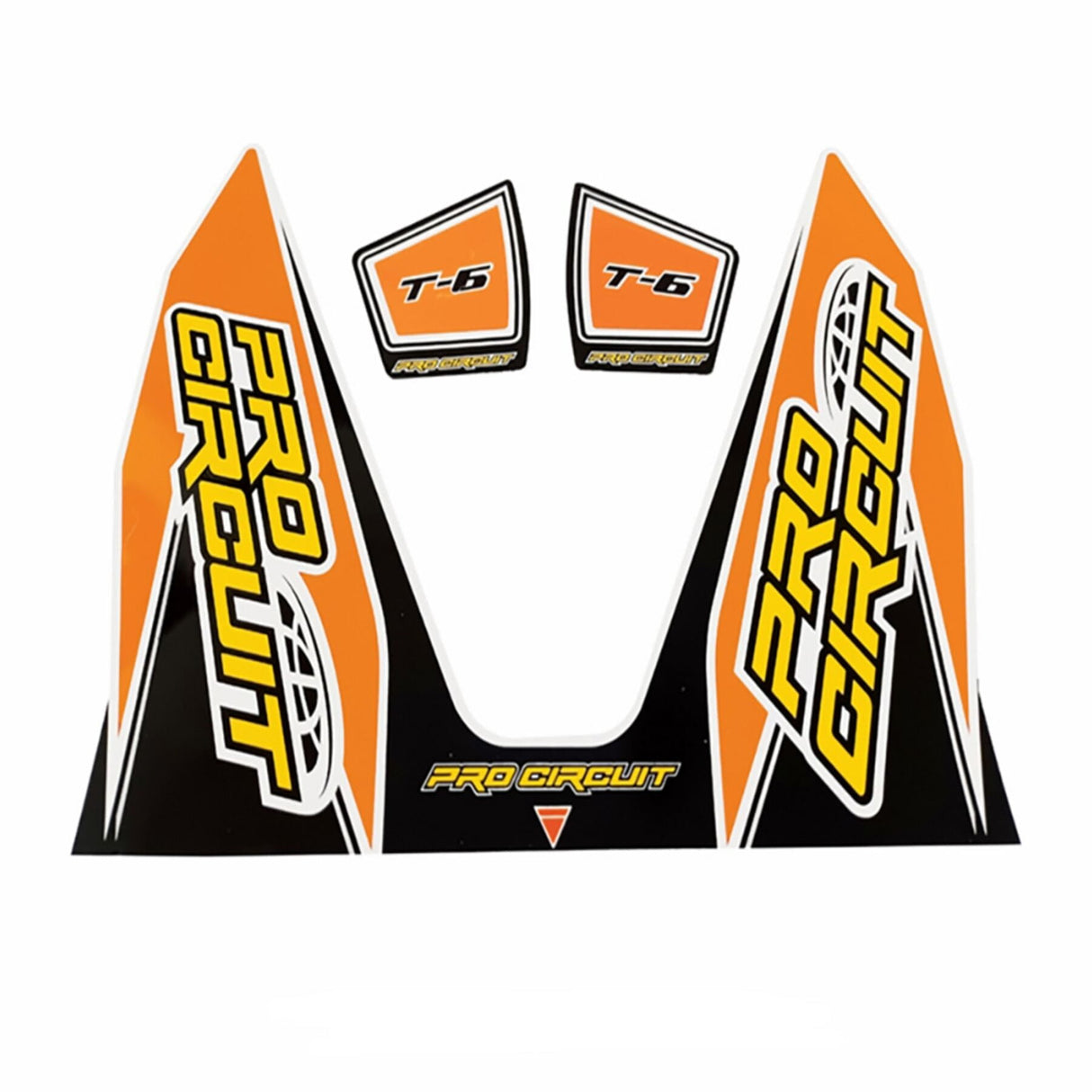 Pro Circuit Replacement T-6 wrap and end cap decal