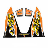 Pro Circuit Replacement T-6 wrap and end cap decal