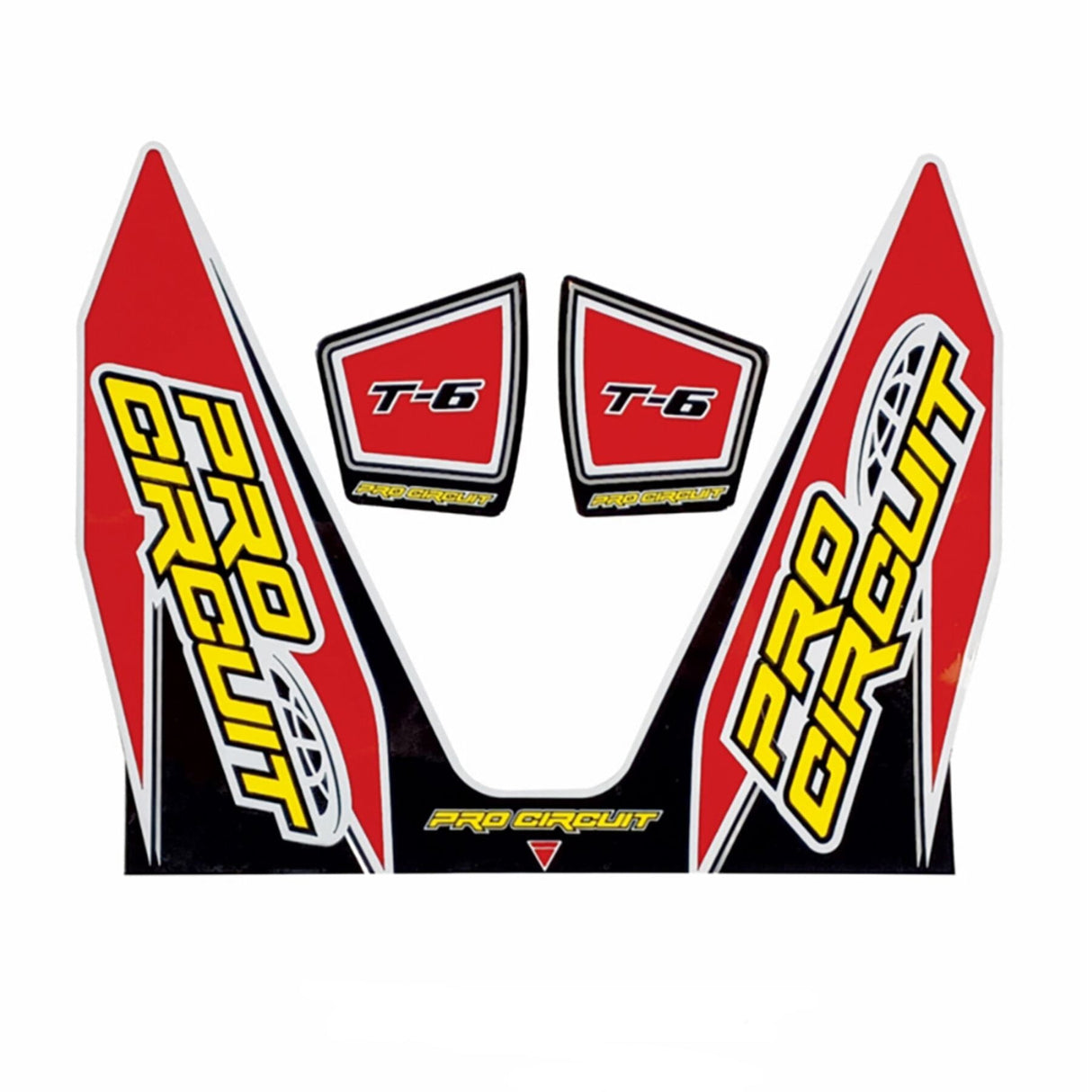 Pro Circuit Replacement T-6 wrap and end cap decal