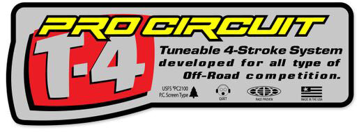 Pro Circuit T-4 silencer sticker