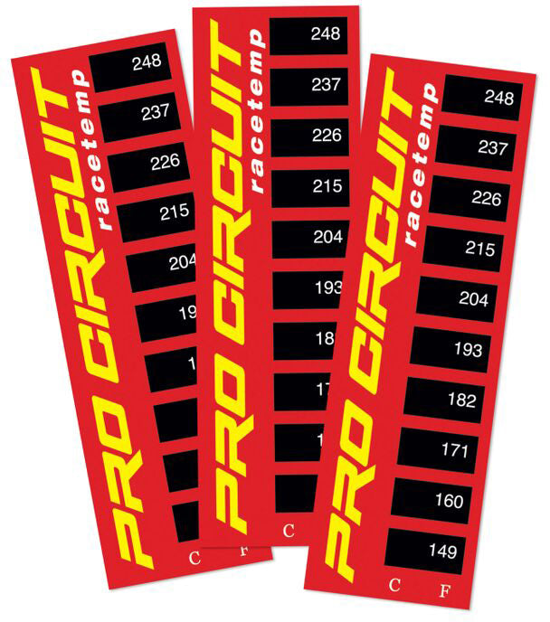 Pro Circuit Thermostrips (SET OF 3)