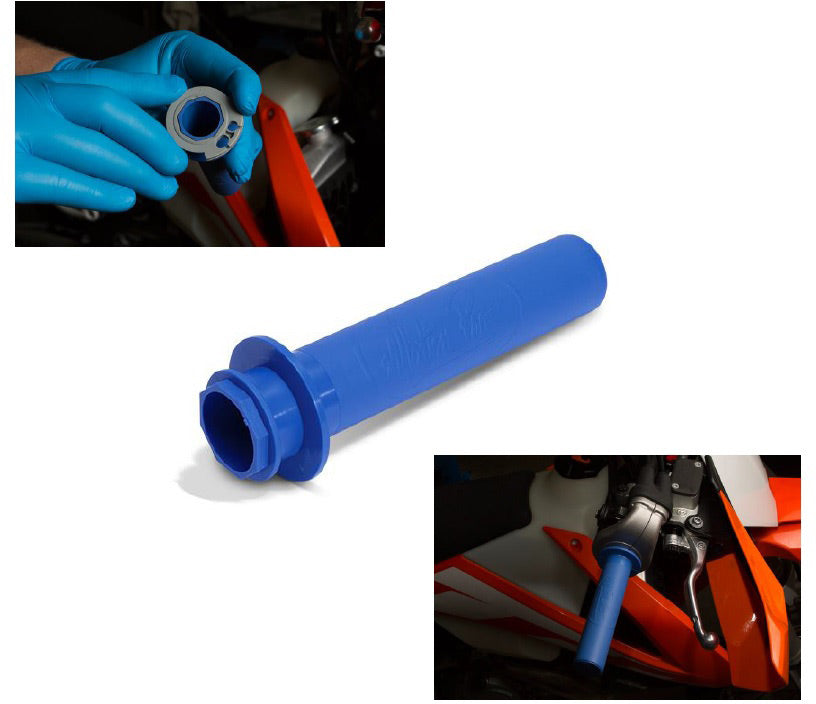 Motion Pro Titan Throttle tube to replace OEM co-mould on KTM and Husky 16-17