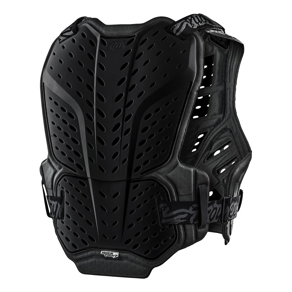 Youth Rockfight Chest Protector Solid Black